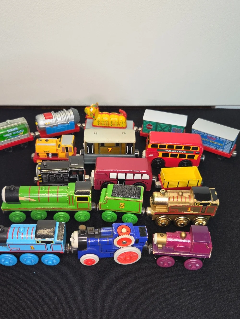 Lot Of Thomas The Tank Engine Wooden And Metal.